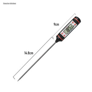 Electronic Thermometer for BBQ Barbecue Cooking Baking Measure The Temperature of Oil Milk and Roast Meat Kitchen Accessories