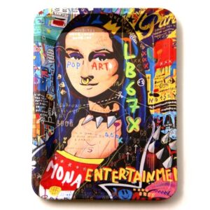 Colorful Metal Rolling Tray 180*125MM Cigarette Herb Smoke Accessories Storage Tobacco Cigar Tinplate Plate Tool Roller Machine
