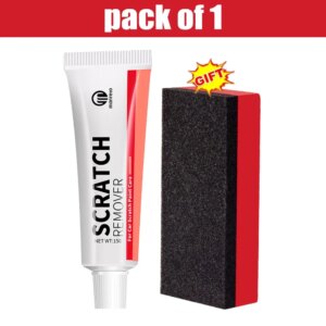 Car Scratch Remover Car Polishing Paste with Sponge, Car Body Paint Care Kit Paint Repair Spray Paint for Car and Motorcycles