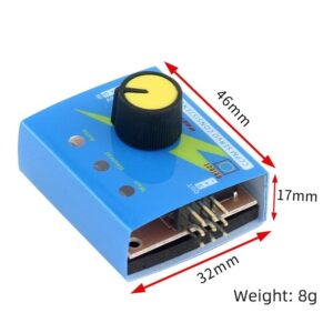 Simple Servo Tester, Servo Tester, Aircraft Model Motor Testing, Electrical Adjustment Tester, Three Indicator Lights