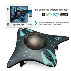 Mini WIFI RC Boat Six-way Submarine Diving Real-time Transmission Underwater Camera Speedboat Photo Video Toys Back to School