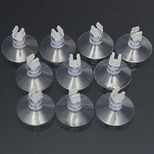 10pcs Rubber Aquarium Fish Tank Suction Cup Sucker Holders for Air Line Tube Hose Pump