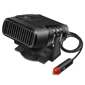 NAMUNY Portable Heating Cooling Fan Auto Car Heater Defroster Demister 200W Heater Windshield 360 Degree Rotation 24V