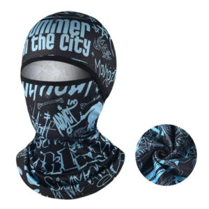 Summer Cool Balaclava Ice Silk Cycling Full Face Cap Sun Anti-UV Protection Sports Face Cover Headwear Bike Motorcycle Men’s Hat