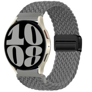 20/22mm Strap For Samsung Galaxy Watch 6 4 classic/5 pro/active 2/s3 Nylon Braided Solo loop bracelet Huawei watch GT2 3 4 Band