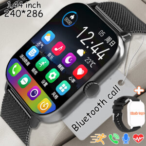 Smart Watch For Men Women Gift For Xiaomi Full Touch Screen Sport Fitness Watches BT Call Digital Smartwatch Wristwatch 2024 New