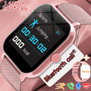 Smart Watch For Men Women Gift For Xiaomi Full Touch Screen Sport Fitness Watches BT Call Digital Smartwatch Wristwatch 2024 New
