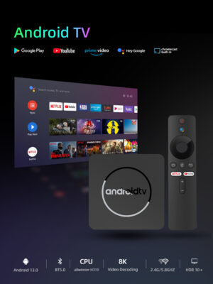 Q1ATV Android 10 Smart TV Box Allwinner H313 2GB 16GB 2G 8G Dual Wifi AndroidTV BT5.0 4K HD Set Top Box Media Player
