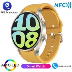 2024 New Watch 6 AMOLED Smart Watch Men Blood Sugar Bluetooth Call GPS Sport Tracker IP68 Waterproof Women Smartwatch Ladies Man