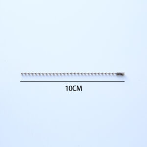 50/100/500PC Round Ball Bead Chains 8/10/12/15cm Length Keychain Tag Bulk Chains With Connector For DIY Pendant Jewelry Findings