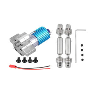 WPL MN Full Metal Gearbox with Metal Teeth 370 Gearmotors Military Semi Trucks Pickup Trucks Drive Shafts