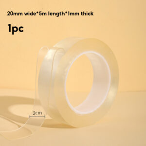 Multifunctional Double Sided Adhesive Tape Waterproof Reusable Wall Stickers Transparent Strong Sticky Glue Car Bathroom Kitchen