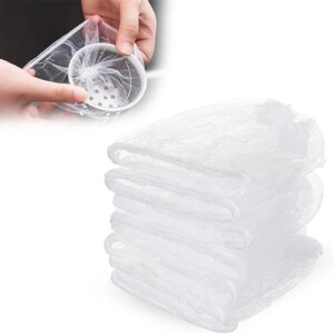 100/500Pcs Disposable Kitchen Sink Filter Sewer Drain Anti-blocking Garbage Bag Pool Leak Mesh Bag Strainer Sink Garbage Net