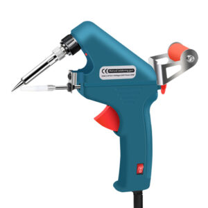 60W/80W Electronic Welding Torch Kit Internal Heat Helping Hand Soldering Iron Set Automatic Tin Feeding Machine Repair Tools