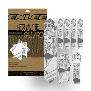 ENLEE The New Removeable Sticker Road Bicycle Paster Guard Cover 3D MTB Mountain Bike Scratch-Resistant Protect Frame Protector