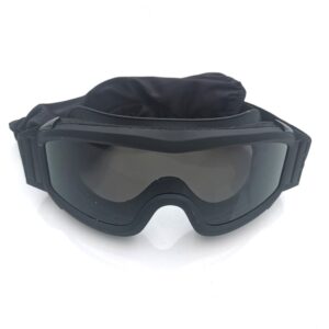 Military Tactical Goggles Windproof Airsoft Paintball Glasses Men’s Women War Game Glasses Camping Hiking Sand Prevention UV400