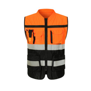 Motorcycle High Visibility Reflective Vest Belt for Night Running and Cycling Safety Security Warning Vest