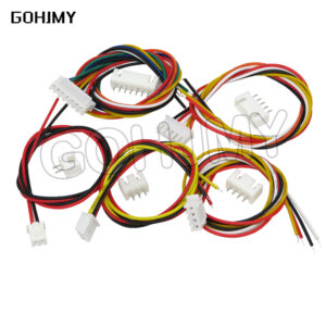 10sets Jst Xh2.54MM Xh 2.54 Wire Cable Connector 2/3/4/5/6/7/8/9/10 Pin Pitch Male Female Plug Socket 20cm Wire Length 26awg