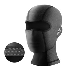 New Cycling Ice Silk Mask Balaclava UV Protection Face Mask Motorcycle Head cover Outdoor Ice Silk Quick-Drying Full Face Mask L
