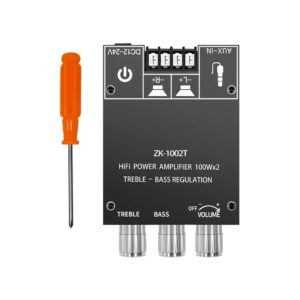ZK-1602T TDA7498E Bluetooth 5.0 Subwoofer Amplifier Board 2*100W 2.0 Channel High Power USB Audio Stereo Amplifier Board AMP
