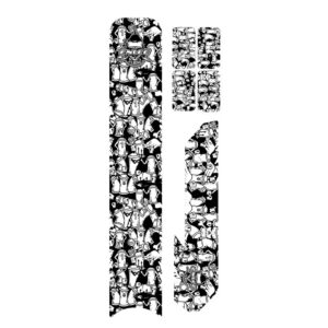 ENLEE Bicycle Frame Protection Sticker MTB Removable Bike Down Tube Anti-Scratch Sticker Tape Protector Cycling Accessories
