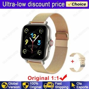 Smart Watch For Men Women Gift For Xiaomi Full Touch Screen Sport Fitness Watches BT Call Digital Smartwatch Wristwatch 2024 New