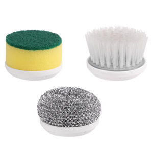 Electric Spin Scrubber With 5 Replaceable Brush Head Power Electric Cleaning Brush Handheld Rechargeable Shower Scrubber