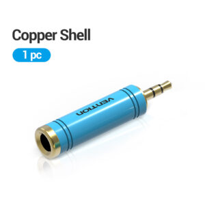 Vention Jack 3.5 to 6.5 Microphone Audio Plug for Amplifier Speaker AUX Cable 3.5 mm Jack to 6.35 mm Electric Guitar Adapter