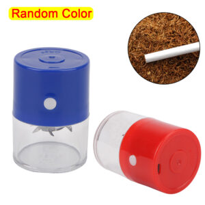 Crusher Metal Tobacco Grinder Cigarette Accessories Rechargeable Portable Crank Smoke Spice Muller Machine Electric