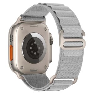 Nylon Strap for Apple Watch Ultra 2 Band 49mm 44mm 8 9 7 45mm 40mm 41mm Mm Nylon Bracelet Correa Iwatch Series SE 6 5 4 42mm 44