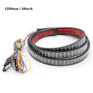 Car Turn Signal Light Strip LED Brake Flowing Warning Indicator Lamp Reverse Double FlashTail Light Bar 12V For Truck Pickup SUV