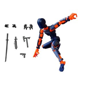 Titan 13 With Wings Figure Toys Lucky T13 Joint Movable Action Figuras 3D Printed Multi-Articular Robot Toys For Kids Gifts 13cm