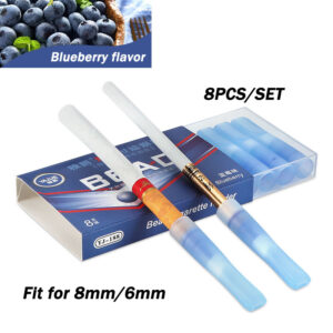8Pcs/set Disposable Mint Fruit Smoke Filter Explosion Bead Cigarette Holder For 8mm 6mm Healthy Smoking Strong filters Men Gift