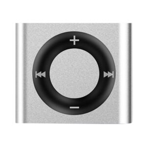 Mini MP3 Player Metal Clip-on Sports Music Player 64G Expansion 180mAh Build in Speaker Touch Tone Rechargeable for Boys Girls