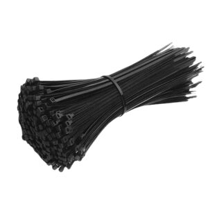 1000Pcs Nylon Cable Ties Adjustable Self-locking Cord Ties Straps Fastening Loop Reusable Plastic Wire Ties For Home Office