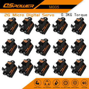 ΓÇïDSpower 1/5/10/20pcs 2g Micro Digital Servo Mini Servos for F949S Rc car model micro servos indoor flight airplane models servo