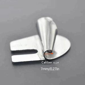 3 4 5 6 7 8 9 10mm Sewing Rolled Hemmer Foot Stainless Steel Durable Sewing Machine Presser Foot
