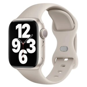 Silicone Strap for Apple Watch Ultra 49mm 44mm 40mm 45mm 41mm 42mm 38mm Bracelet for Iwatch Correa Series 8 7 SE 3 4 5 6 2 Band
