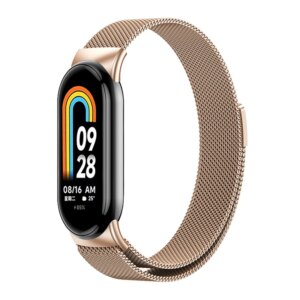 Milanese loop for Xiaomi smart Band 8-NFC Strap Sport wristband Miband8 smartwatch Replacement bracelet on Mi band 8 Accessories