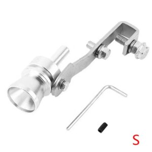 NEW Sound Simulator Universal Car Turbo Sound Whistle Vehicle Refit Device Exhaust Pipe Turbo Sound Whistle Car Turbo Muffler