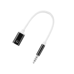 1pcs 3.5mm Male To Type-C Female Headphone Aux Cable Converter Type-C To Flat Headphone Round Head Adapter Cable jingu