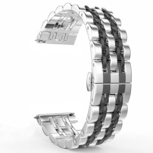 22mm 20mm Band for Samsung Galaxy Watch 3 4 5 45mm Gear S3 46mm 42mm Active2 40 44mm Stainless Steel Strap for Amazift BIP 2 GTR