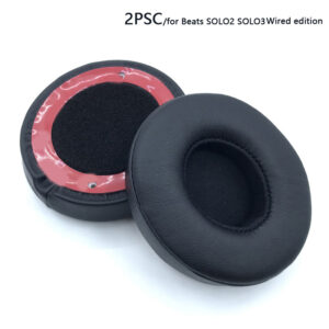 Earpads For Beat Solo 2 Ear Cushion Solo3 Wireless Headphones Earpad Ear Pads Ear Cups Replacement Parts Headset Foam Pad