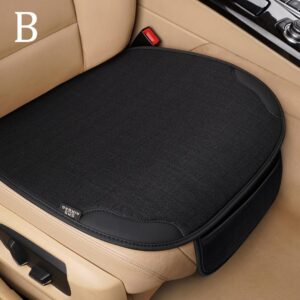 Car Breathable Flax Seat Cover Universal Front Seat Anti Dust Anti Scratch Protector Cushion Covers For Car Interior Accessories