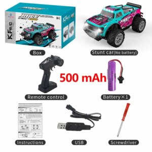 1:16 KF11 50km/h Brushless 2.4G RC Drift Car IPX6 Waterproof With LED Lights 4WD Electric High Speed Racing Climbing Vehicle Toy