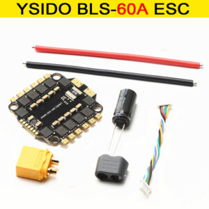 YSIDO NEW F4 V3S PLUS Flight Control FC Support BetaFlight/INAV BLS-45A/60A 4in1 ESC Stack For RC FPV Drone Plane Quadcopter