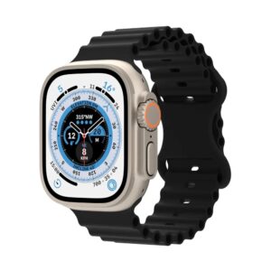 Ocean Silicone Strap for Apple Watch 49mm 45mm 41mm 44mm 40mm 42mm 38mm Breathable Bracelet Wristband Ultra 8 7 6 5 4 3 SE Band