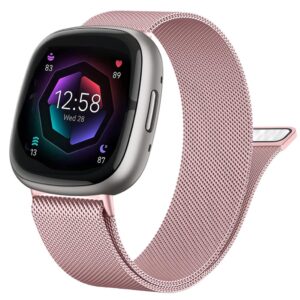 Metal Strap for Fitbit Versa 2 Lite Sense Band Wristbands For Fitbit Versa 3 Wrist Milanese Replacement Bracelet Watchband Strap