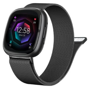 Metal Strap for Fitbit Versa 2 Lite Sense Band Wristbands For Fitbit Versa 3 Wrist Milanese Replacement Bracelet Watchband Strap