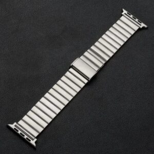 Stainless Steel Strap For Apple Watch Band 49mm 45mm 41mm 40mm 44mm Metal Correa Bracelet Belt IWatch Series 9 8 7 6 5 SE Ultra